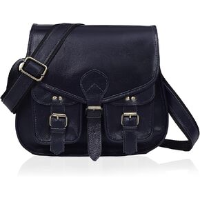 buffalo Leather Crossbody Purse Women Shoulder Bag Satchel Ladies Travel Purse
