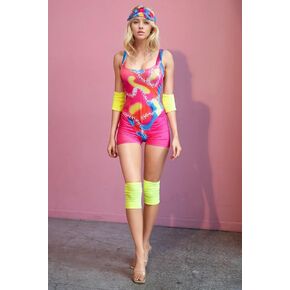 3 WISHES Sexy Halloween Costume for Women - Rad Roller Skating Doll - Adult Female