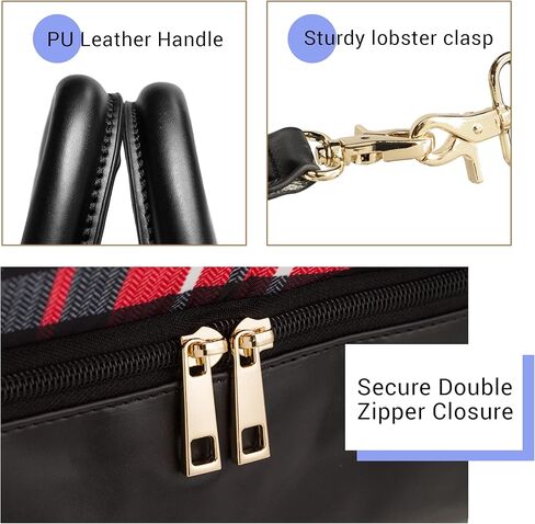 حقيبة سفر لعطلة نهاية الأسبوع من جيرونيك للنساء والرجال يمكن حملها طوال الليل مع حجرة للأحذية وأكمام للأمتعة - جلد الفهد in Kuwait