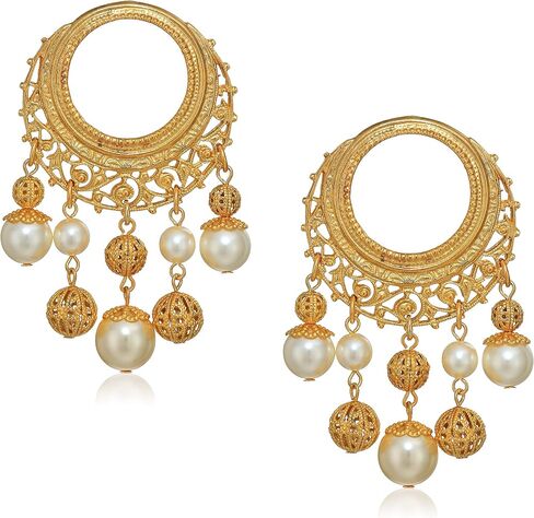 Ben Amun Jewelry Gold Ball and Pearl in Saudi Arabia