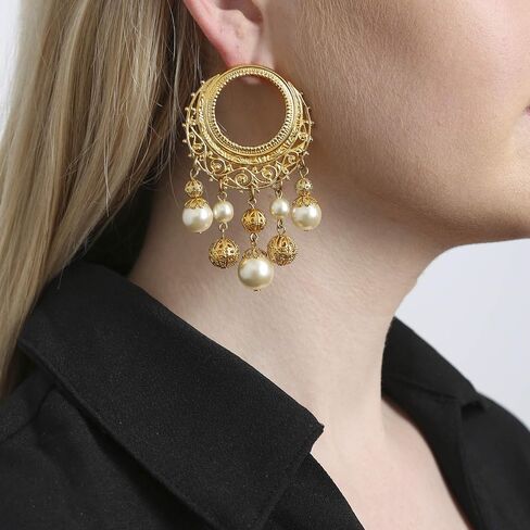 Ben Amun Jewelry Gold Ball and Pearl in Saudi Arabia