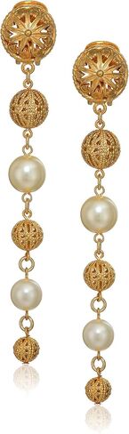Ben Amun Jewelry Gold Ball and Pearl in Saudi Arabia