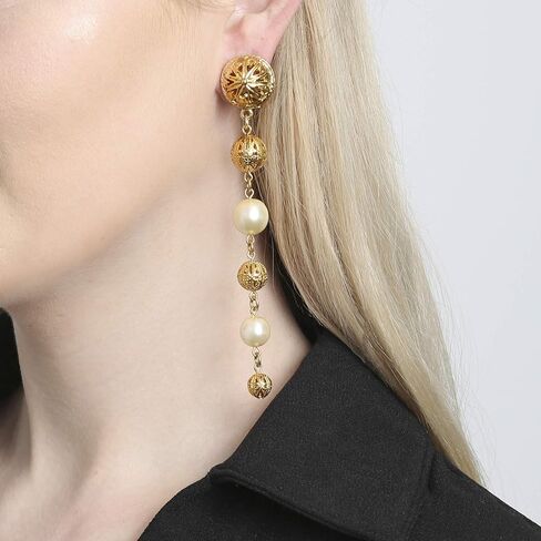 Ben Amun Jewelry Gold Ball and Pearl in Saudi Arabia