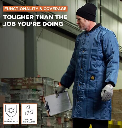RefrigiWear Cooler Wear Frock Liner, Insulated Workwear, 10°F Comfort Rating in Saudi Arabia