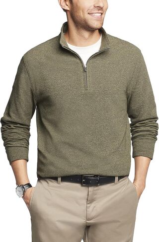 قميص Van Heusen الرجالي ذو الأكمام الطويلة المرنة بسحاب 1/4 سحاب in Saudi Arabia