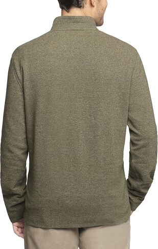 قميص Van Heusen الرجالي ذو الأكمام الطويلة المرنة بسحاب 1/4 سحاب in Saudi Arabia