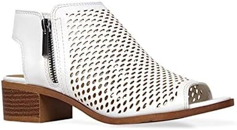 J. Adams Tracy Booties for Women - Peep Toe Low Block Heel Bootie in Kuwait
