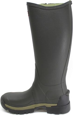Hunter Womens Balmoral Tall Side Rubber Dark Olive Boots 7 US in Saudi Arabia
