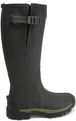 Hunter Womens Balmoral Tall Side Rubber Dark Olive Boots 7 US in Saudi Arabia