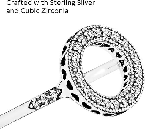 Pandora Jewelry Hearts of Pandora Halo Cubic Zirconia Ring in Sterling Silver in Saudi Arabia