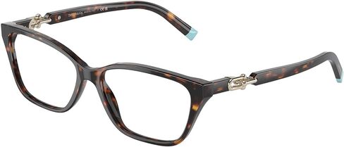 Tiffany & Co. Woman Sunglasses Havana Frame, Demo Lens Lenses, 55MM in Saudi Arabia