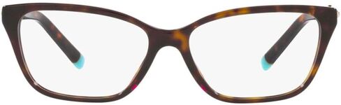 Tiffany & Co. Woman Sunglasses Havana Frame, Demo Lens Lenses, 55MM in Saudi Arabia