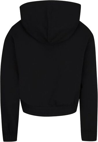 Converse Girl's Drop Shoulder Full Zip Hoodie (Big Kids) in Saudi Arabia
