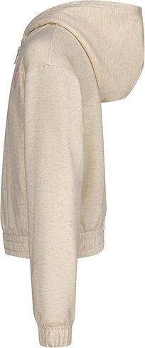 Converse Girl's Drop Shoulder Full Zip Hoodie (Big Kids) in Saudi Arabia