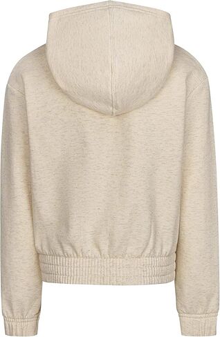 Converse Girl's Drop Shoulder Full Zip Hoodie (Big Kids) in Saudi Arabia