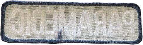 Paramedic 4.5" x 1.5" Patch Navy Blue in Saudi Arabia