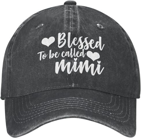 Mother's Day Hat Blessed to Be Called Mimi Hat Women Hat Graphic Caps in Saudi Arabia