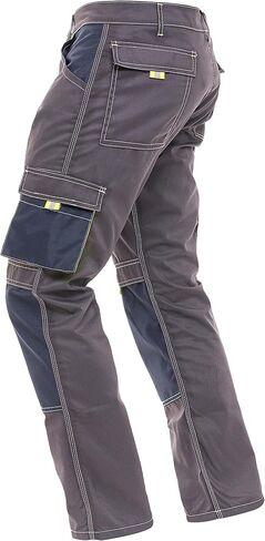 Men Carpenter Pants Tactical Heavy Duty Trousers Cordura Knee Pad Reinforced Utility Pockets Painter Pants in Saudi Arabia