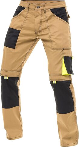 Men Carpenter Pants Tactical Heavy Duty Trousers Cordura Knee Pad Reinforced Utility Pockets Painter Pants in Saudi Arabia