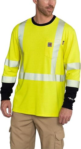 Carhartt Men's Flame Resistant High Visibility T-shirt Class 3 (Big & Tall) in Saudi Arabia