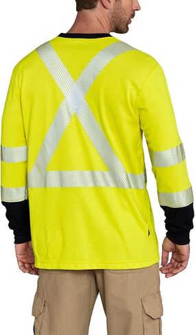 Carhartt Men's Flame Resistant High Visibility T-shirt Class 3 (Big & Tall) in Saudi Arabia