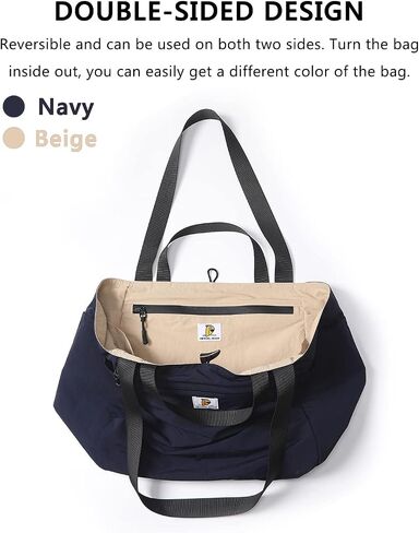 VanFn Duffle Bags, Foldable Travel Totes Duffel Bag, Lightweight Gym Bags, Outdoor Weekend Bag, Luggage Duffle Backpack, Sports Shoulder Handbag For Men & Women, P.Travel Series (Black) in Saudi Arabia