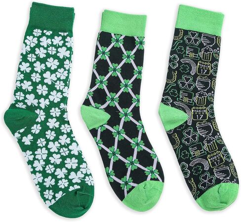 Man of Men St Patricks Day Socks Men, Shamrock Socks, St Patty's Day Accessories Apparel, St Patricks Day Gifts, Irish Socks in Saudi Arabia