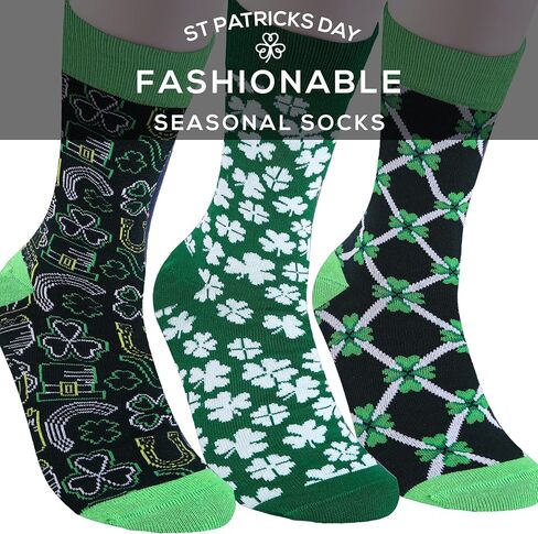 Man of Men St Patricks Day Socks Men, Shamrock Socks, St Patty's Day Accessories Apparel, St Patricks Day Gifts, Irish Socks in Saudi Arabia