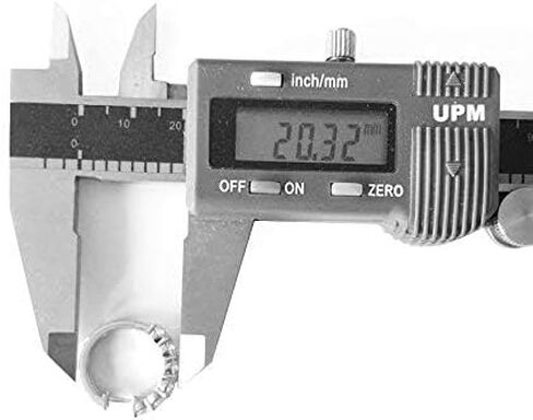 DovEggs 10k الذهب الأبيض آخر 1.2ctw-1.8ctw 3 مللي متر/3.5 مللي متر G-H-I اللون مويسانيتي مقلد الماس هوب أقراط 14K الذهب جودة الفضة للنساء in Kuwait