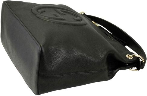 Gucci Soho Black Leather Hand Bag With Shoulder Strap 536194 in Saudi Arabia