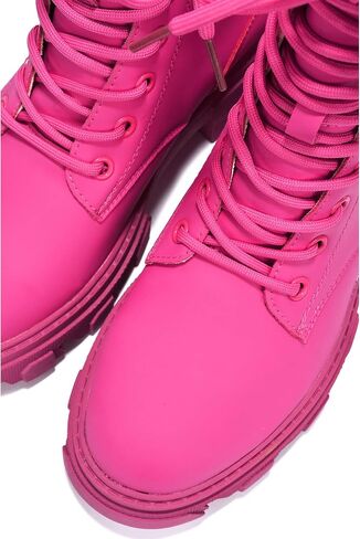 Cape Robbin Chrisley Combat Boots for Women - Platform Boots Lace Up High Tops, Ankle Booties for Women - Combat Boots Womens Platform in Kuwait