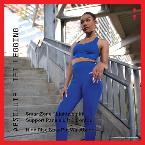Champion Women's Leggings, Absolute Lift Leggings, Butt Lifting Leggings for Women, 25" in Saudi Arabia