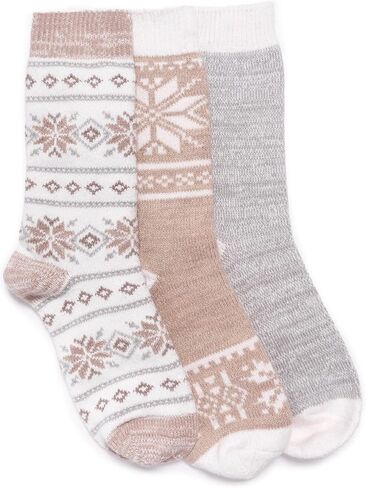 MUK LUKS Women's Boot Socks 3-pk in Saudi Arabia
