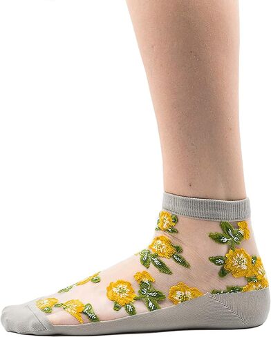 Made In Japan Pair of Women's Sheer See-Through Short Ankle Socks in Saudi Arabia