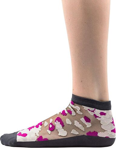 Made In Japan Pair of Women's Sheer See-Through Short Ankle Socks in Saudi Arabia