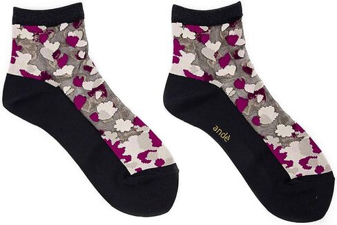 Made In Japan Pair of Women's Sheer See-Through Short Ankle Socks in Saudi Arabia