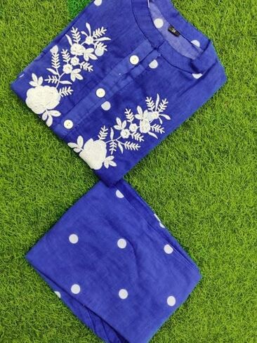 PRINEH Premium Woven Cotton Co-Ord Set For Women in Saudi Arabia