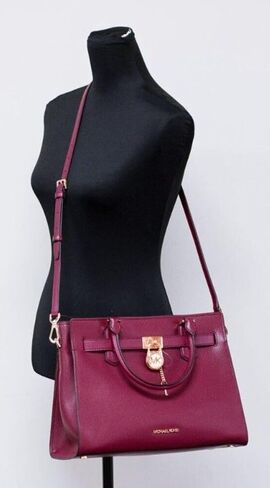 Michael Kors Jet Set Travel XS Carryall Convertible Top Zip Tote bundled Purse Hook in Saudi Arabia
