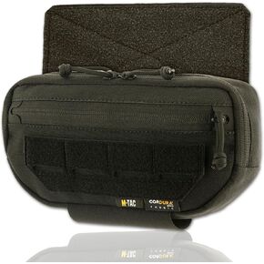 M-Tac Elite Dangler Pouch Gen2 - Tactical Drop Down Utility Pouch with Hook & Loop Carrying - Dump Tool Pouch Carrying Kit Lower Bag