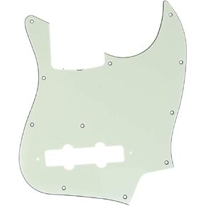 Musiclily Pro 11 فتحة J Bass Pickguard لـ JPN Fender Japan 4-String Jazz Bass، 3Ply Black