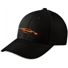 C8 Corvette Gesture Color Matched Hat - Embroidered Mid Profile Chevrolet Cap - Officially Licensed by GM