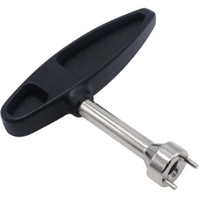 Golf Shoe Spikes Wrench, 1pcs Golf Shoe Spike Removal Tool, Zinc Alloy Golf Spike Tool for Spike Shoes, Universal Spike Shoes Replacement Tool