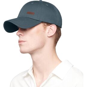 CACUSS Men's Cotton Dad Hat Vintage Baseball Cap Unisex Adjustable Buckle Closure Golf Cap Trucker Hat