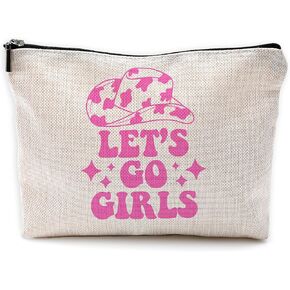 western makeup bag, hot pink makeup bag,Make Up Bag,Teen Girls Gift,Cowgirl Gifts Western Gifts,Horse Rider Gifts