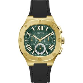 GUESS Men's 42mm Watch - Black Bracelet Black Dial Black Case