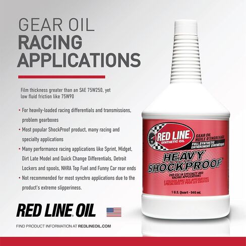 Red Line (58205) Heavy ShockProof Gear Oil - 1 Gallon in Saudi Arabia