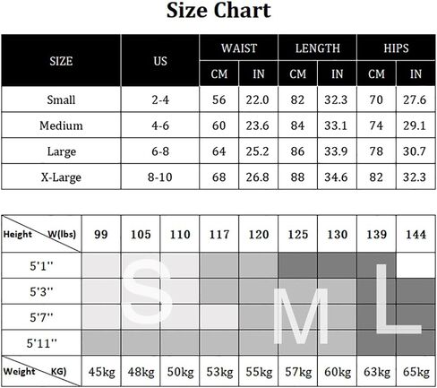 OMKAGI سروال نسائي ضيق على شكل حرف V لرفع المؤخرة مع جيوب عالي الخصر للتمرين واليوجا in Kuwait