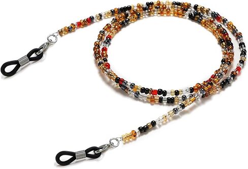 YUANST 2Pcs Colorful Rhinestone Eyeglass Chain, Eyeglasses String Holder Glasses Lanyard Eyeglass Holders Around Neck in Kuwait