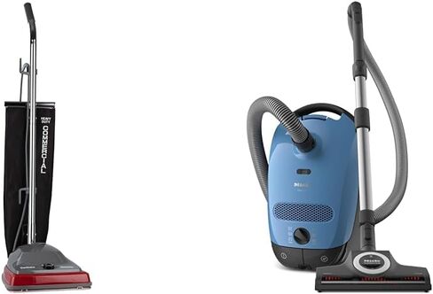Sanitaire SC679K Tradition Upright Commercial Bagged Vacuum, Red in Kuwait