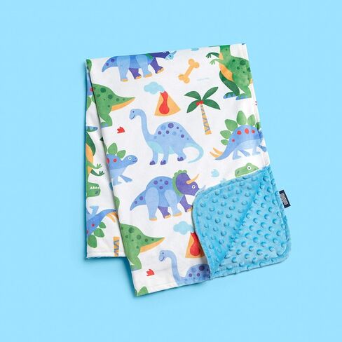 بطانية وايلدكين القطيفة للأطفال الصغار من الأولاد والبنات، حجم مثالي للرعاية النهارية ومثالية للسفر، بطانيات فائقة النعومة بمقاس 39.5 × 28 × 0.5 بوصة (كونفيتي بيتش) in Kuwait